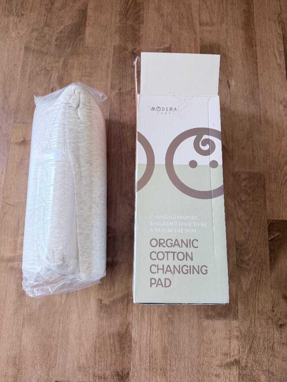 Modera Baby Organic Cotton Contoured Changing Pad (Model/Part Number MB-DCPN
